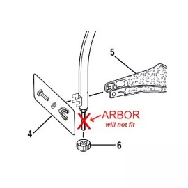 Ryobi Reel Easy Bump Head For RY4CCS RY252CS Curved Shaft Arborless (AC04156)