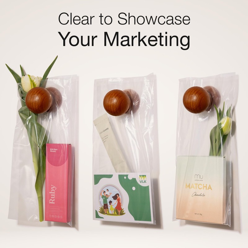 Choice Marts Door Hanger Bags 6” x 12” - Waterproof