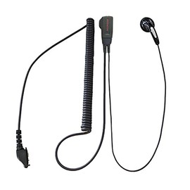 ICOM Compatible ICOM In-Cam Earphone Microphone Special Plug Type HG Curl Cord IC-DPR5 IC-DPR6 IC-DPR7 IC-UH35 IC-VH35 IC-UH37 IC-VH37 IC-DU55C IC-D50 IC-UH401 IC-D400 IC-480 IC-480 IC-480 10 IC-