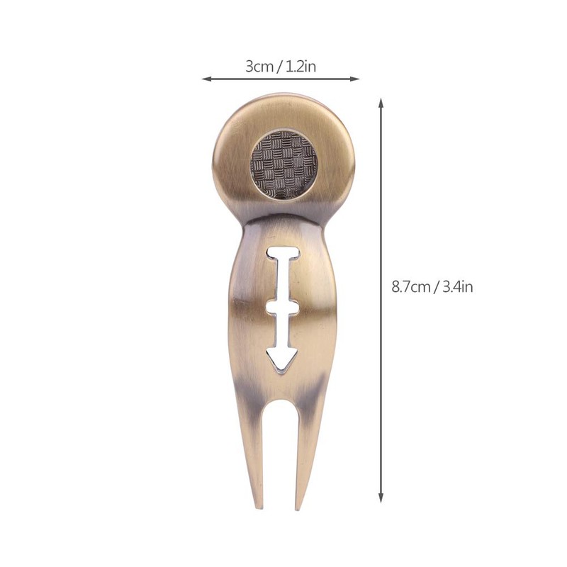 Golf Divot Tool, 3 IN 1 Multi-function Golf Divot Repair