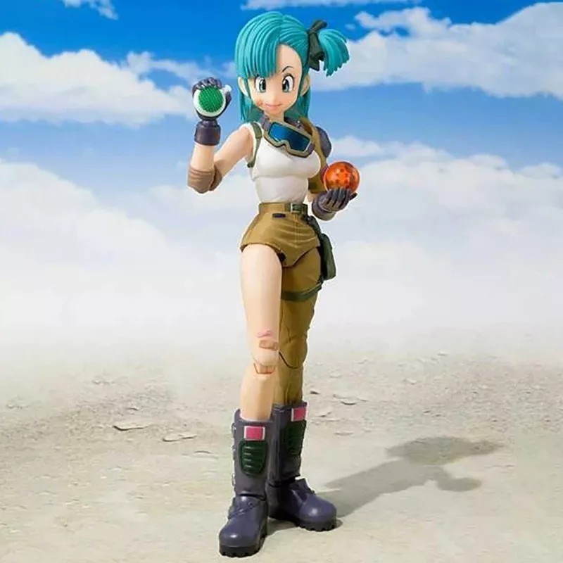 Pmarket Figura Bulma Dragon Ball Z Articulable Con Accesorios 13cm