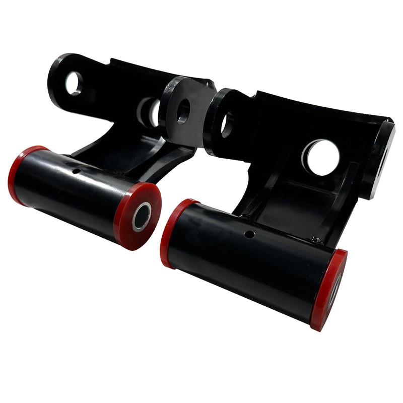BST BSSP 2" Rear Lowering Shackles Compatible with 2003-2013 Dodge