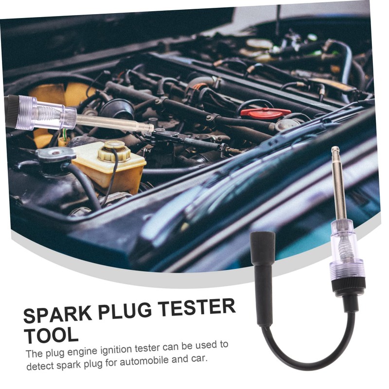 SUPVOX 4pcs Practical Inline Spark Tester Diagnostic Ignition Tool for