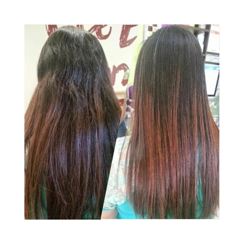 AHGLOW Hair Rebonding Set Permanently Straight Curly Hair Strength Formula