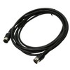 Kikutani TECH MIDI Cord 19.7 inches (50 cm) TM-50 Black