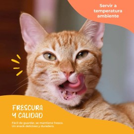 Premios Gatos Snack Lamible Beefeaters Atún Y Salmón 12pzs