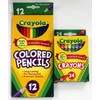12ct Crayola Colored Pencils Pre-Sharpened & 24ct Crayola Crayons Basic