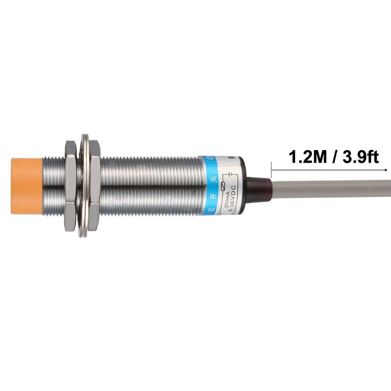 uxcell 8mm Inductive Proximity Sensor Switch Detector NO DC 6-36V