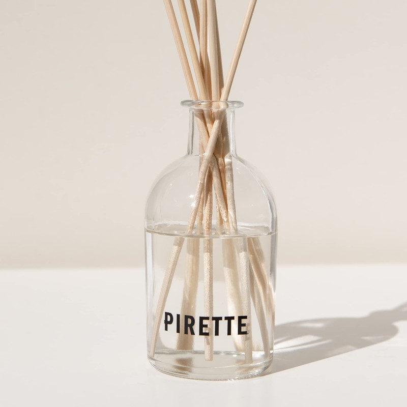 PIRETTE Reed Diffuser, Beach Inspired Fragrance for Home, Notes of
