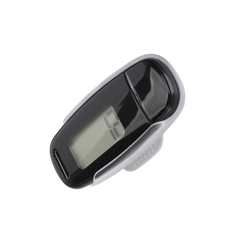 Step Counter Large LCD Screen USB Rechargeable Accurate Portable Lightweight