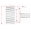 uxcell Computer PC Case M3x12mm Aluminum Alloy Knurled Thumb Screws
