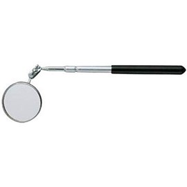 General Tools Telescoping Glass Inspection Mirror #557, 2 1/4-Inch Diameter Round Mirror