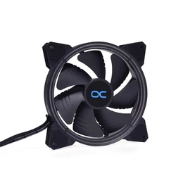 Alphacool Aurora Lux Pro Digital RGB Ice Cyclone Fan (140 x 140 x 25 mm, 12 cm, Cooling Fan, Fan, Desktop, Server, Custom Loop)