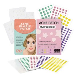 720pz Parches Cuidado Facial Elimina Acné Espinillas Figuras Todo Tipo De Piel Día                                                                    