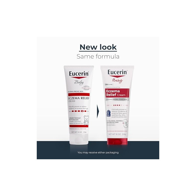 Eucerin Body Creme, Eczema Relief, 5 Oz