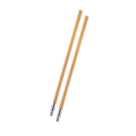 Superio Wood Handles 60" with Threaded Metal Tip (2)