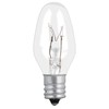 Volteck FI-50T, Focos incandescentes transparentes, base E12, 7.5watts, 50pzas