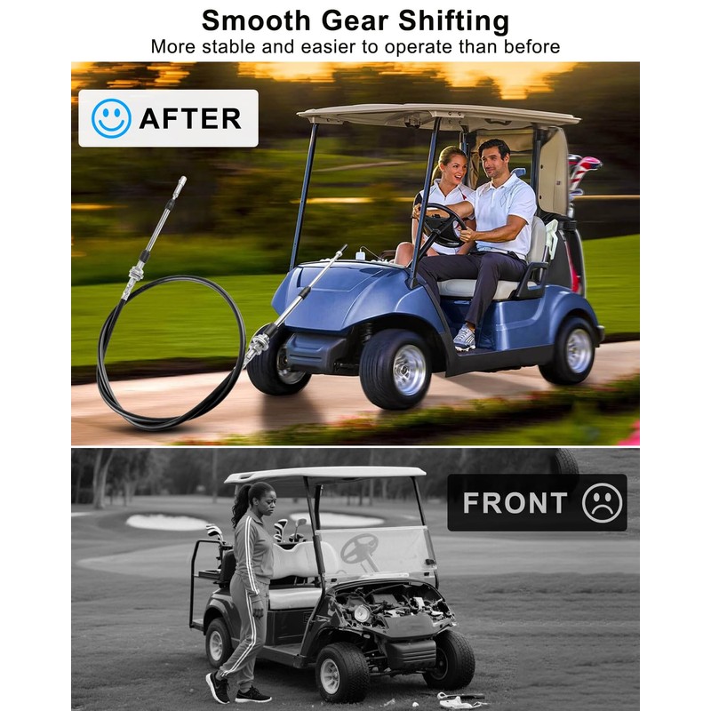Shifter Cable Fit for EZGO Gas Shuttle 4/6 2008 and