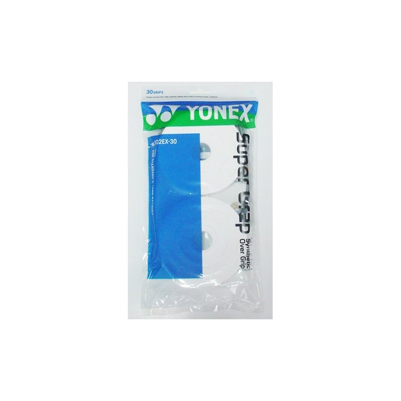 Yonex Super GRAP Overgrip 30 Pack White
