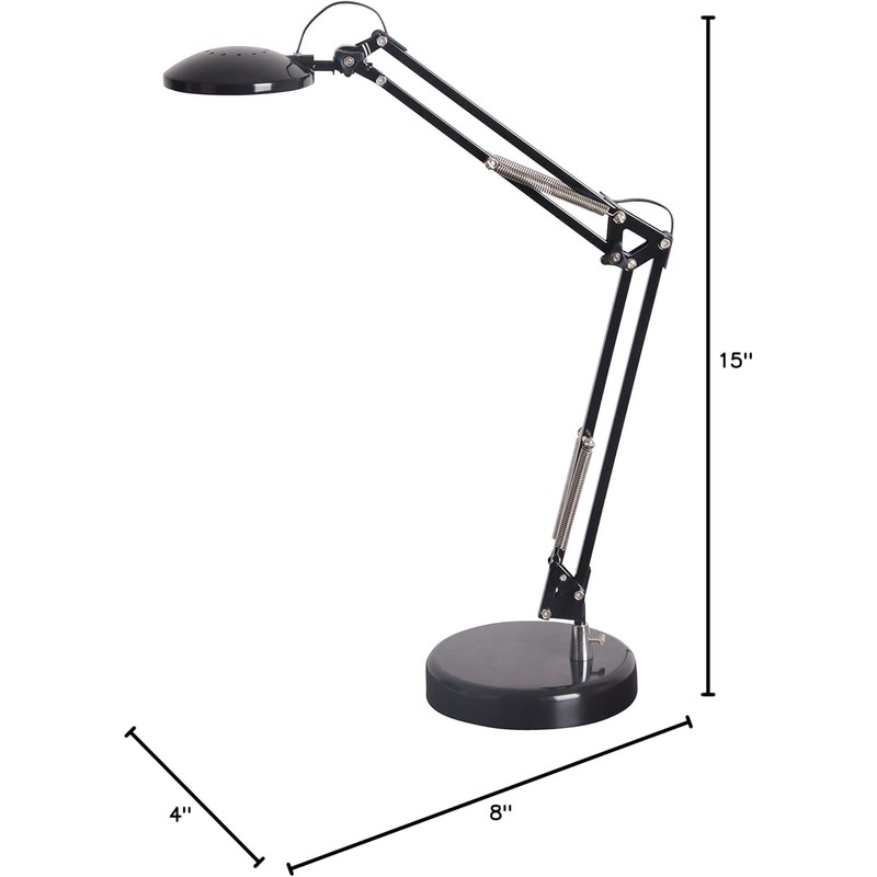 Tensor 10C-005 Portable LED Architect Desk Lamp with Clamp Attachment,