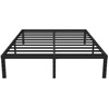 Upcanso 16 Inch Queen Bed Frame No Box Spring Required,