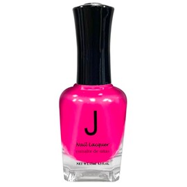 J Nail Polish #008 Neon Fuchsia (Pack of 1)