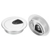 QUARKZMAN 2 Pieces Cable Hole Cover, 2-9/16 Inch (65 mm)