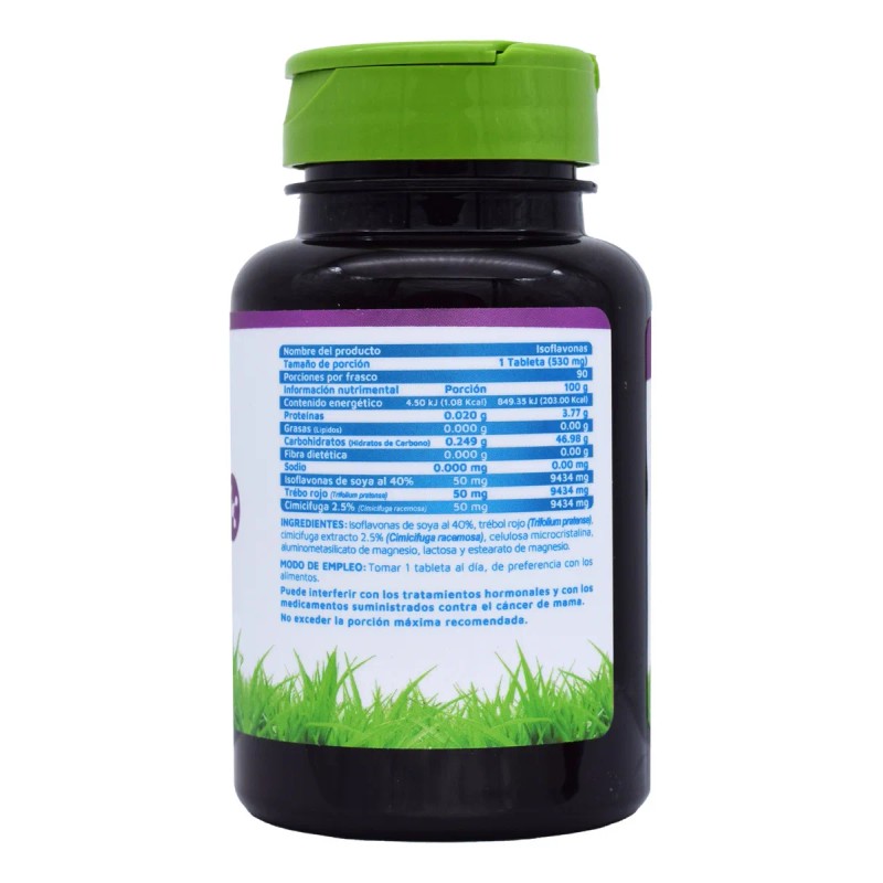 Isoflavonas Tabs 530mg Vidanat Sabor