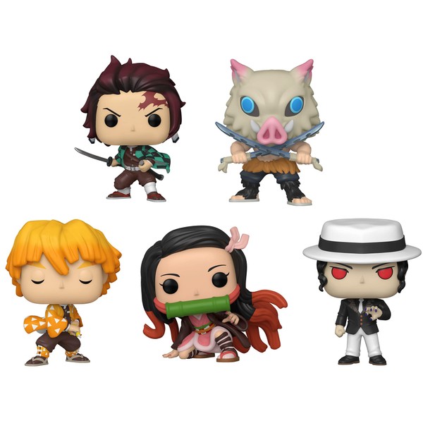 Funko Animation: POP! Demon Slayer Collectors Set - Tanjiro Kamado,