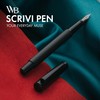 SCRIVI PENS - Black Fountain Pen | Extra Fine Nib