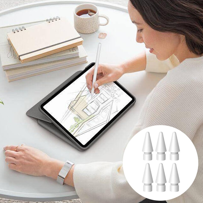 6 Pieces Tip for 2nd Generation, Replacement Pen Tips, Stylus