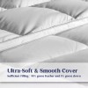 puredown® Goose Feather Comforter Full/Queen Size, All Season Duvet Insert,
