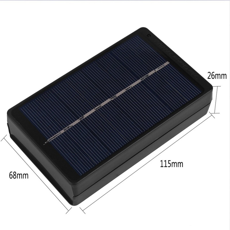 1W 4V Portable Solar Panel Chager Charging Box for AA/AAA