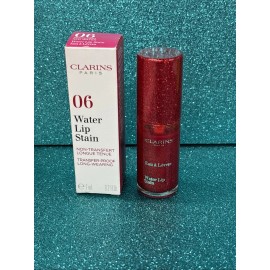 Clarins  Clarins Water Lip Stain 06 SPARKLING RED WATER 0.2 oz NOS Rare