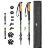 Cascade Mountain Tech Trekking Poles - Aluminum Hiking Walking Sticks
