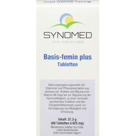 Basis-femin plus tablets, 60 tablets (37.5 g)