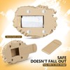 Realistic Wasp Nest Geocache Container with Magnet, Hidden Outdoor Cache