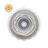 Decora 0070022 Donut Mould Non-Stick, Steel, Grey