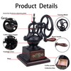 XINQUILIFY Manual Burr Coffee Grinder,Home Vintage Style Wooden Hand Crank