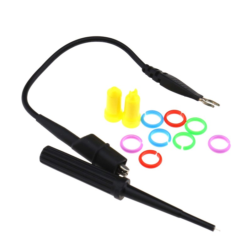2Pcs P2200 Oscilloscope Scope Clip Probe Tester High Precision Probe