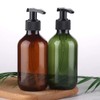 3 x 300 ml Pump Bottles, Shampoo Bottle, Dispenser Bottle,