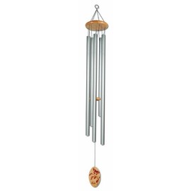 Sunset Vista Designs Silver Classic Wind Chime, Extra Large