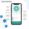 Blusafe Symphony Smart Cabinet Lock, RFID Card NFC, Bluetooth App,