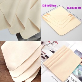 Q QINGGE String Instrument Polishing Cloth Cleaning Cloth and high-Grade polishing Cloth. Multifunctional Cleaning Cloth, for Musical Instruments. 13.78" x 13.78"