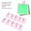 100Pcs Kids Paper Clips Bunny Style Strong Metal Exquisite Color