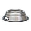 Indipets Stainless Steel Spill Proof Splash Free Dog Bowl -