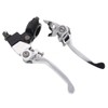 LIEAOKES 22mm Aluminum Alloy Folding Clutch Lever Brake Lever Set