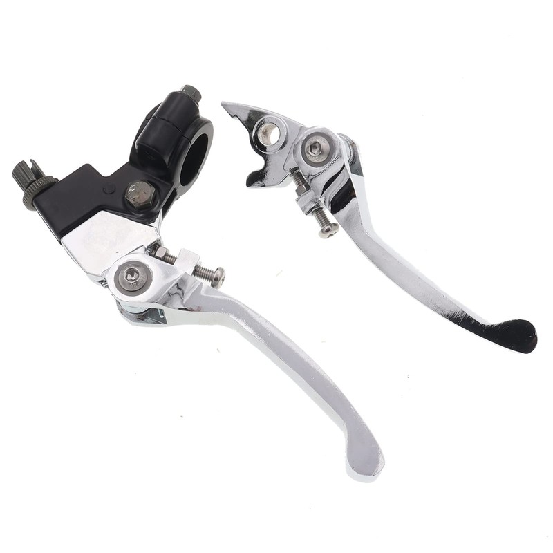 LIEAOKES 22mm Aluminum Alloy Folding Clutch Lever Brake Lever Set