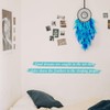 Dreamlike Double Blue Tree of Life Dream Catcher Wall Decor