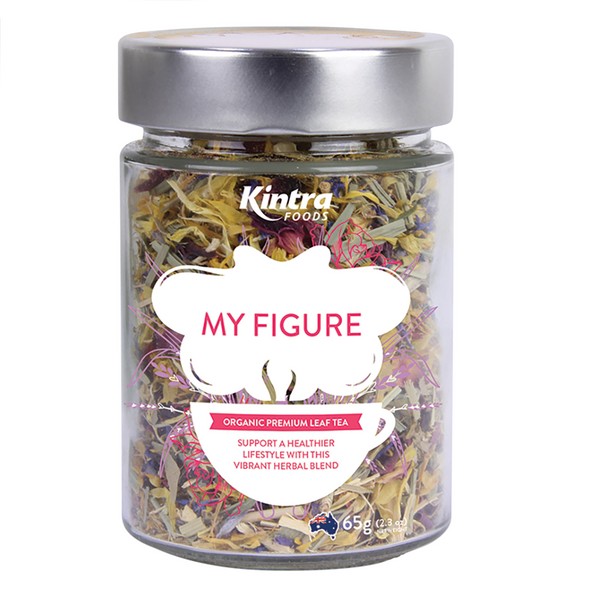 Kintra Foods Loose Leaf Tea My Figure, 65g Jar